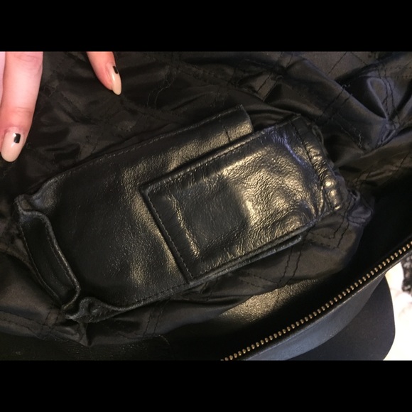 Hand Painted Vintage Leather Jacket - Picture 7 of 8